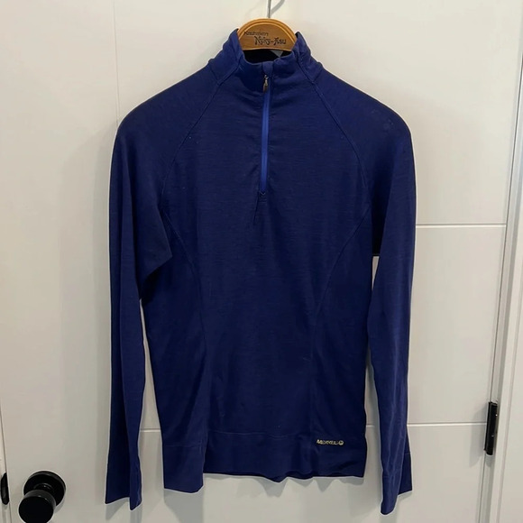 Merrell long sleeve 1/4 zip shirt size small - Picture 2 of 11